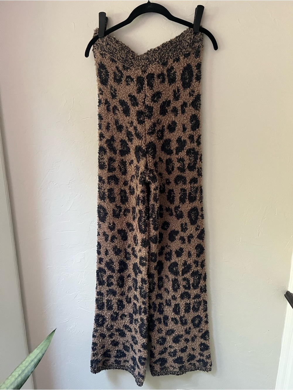 🐆SKIMS COZY KNIT LEOPARD PANTS S/M - Picture 6 of 6